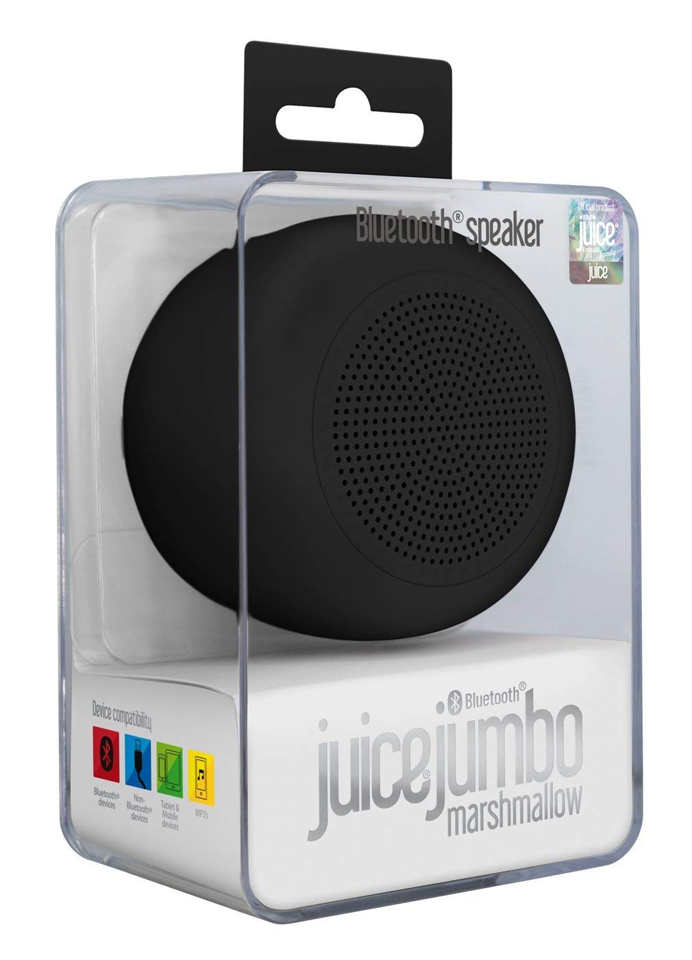 Juice Jumbo Marshmallow Wireless Bluetooth Speaker Black A